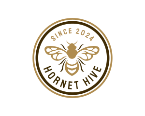 Hornet - Hornet Honey Bee logo design