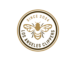 Beekeeper - Hornet Honey Bee logo design