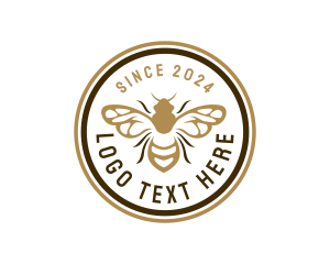 Hornet Honey Bee Logo