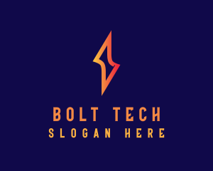 Bolt - Lightning Bolt Electricity logo design