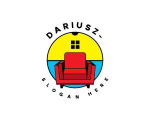 Interior Design Chair Logo