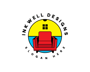 Interior Design Chair logo design