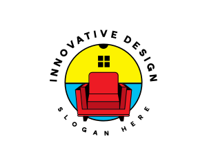 Interior Design Chair logo design