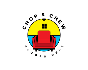 Interior Design Chair logo design