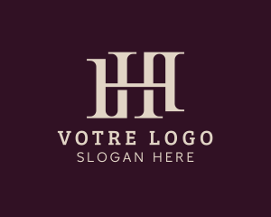 Industry - Legal Professional Letter H logo design