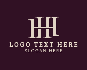 Legal Professional Letter H Logo