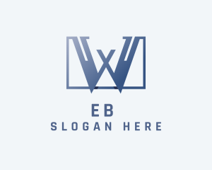 Startup Company Letter W Logo