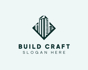 Realtor Building Construction logo design