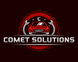 Auto Repair Car Restoration logo design