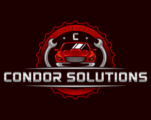 Auto Repair Car Restoration logo design