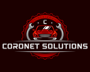 Auto Repair Car Restoration logo design