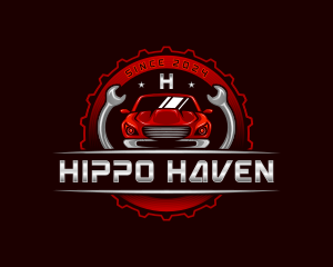 Auto Repair Car Restoration logo design