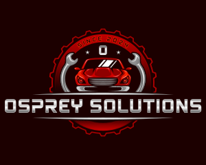 Auto Repair Car Restoration logo design