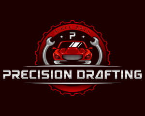 Auto Repair Car Restoration logo design