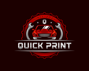 Auto Repair Car Restoration logo design