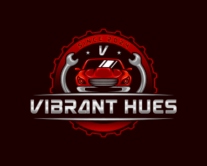 Auto Repair Car Restoration logo design