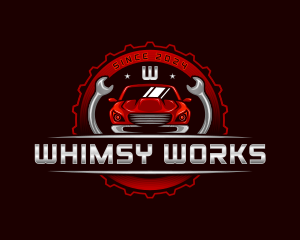 Auto Repair Car Restoration logo design