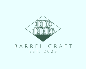 Barrel - Brewery Barrel Distillery logo design