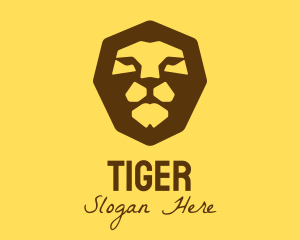 Safari Lion Head Logo