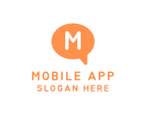 Comment - Chat Bubble App logo design