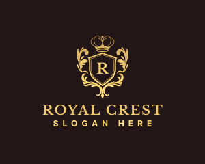 Royal Shield Crest logo design