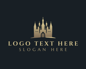 Contractor - Premium Cathedral Architecture logo design