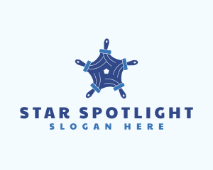 Star Paint Brush logo design