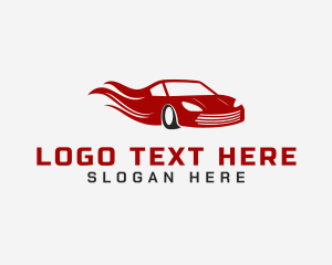 Garage - Fast Race Car logo design