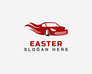 Race - Fast Race Car logo design