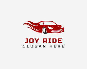 Ride - Fast Race Car logo design