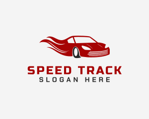 Race - Fast Race Car logo design