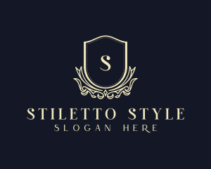 Shield Floral Styling logo design