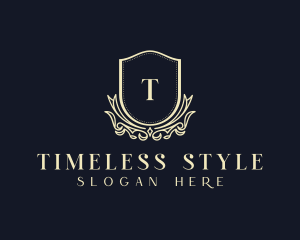 Shield Floral Styling logo design