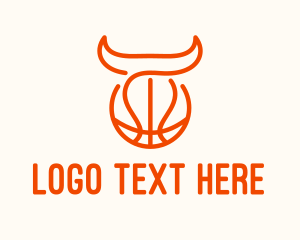 Oxen - Bull Basketball Team logo design