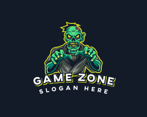 Zombie Monster Gaming logo design