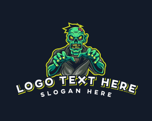 Zombie Monster Gaming Logo