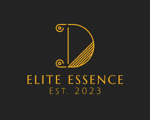 Agency - Elegant Marketing Agency Letter D logo design