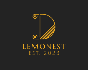Marketing - Elegant Marketing Agency Letter D logo design