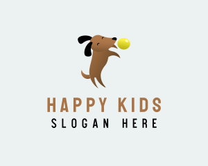 Ball Dog Play logo design