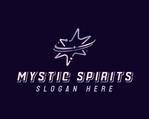 Astral Space Star logo design