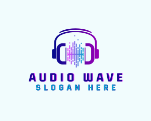 Sound - Audio Sound Headset logo design