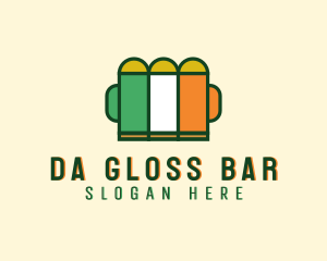 Ireland Pub Bar  logo design