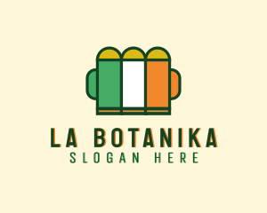 Brewer - Ireland Pub Bar logo design