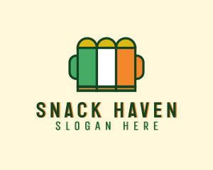 Ireland Pub Bar  logo design