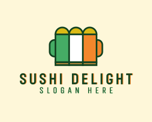 Ireland Pub Bar  logo design