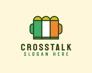 Brewer - Ireland Pub Bar logo design