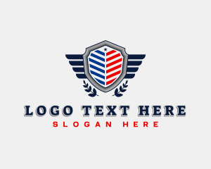 Symbolic - Shield USA Patriot logo design