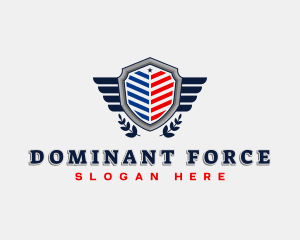 Shield USA Patriot logo design