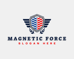 Shield USA Patriot logo design