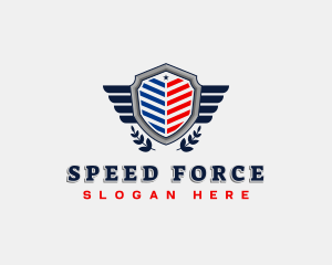 Shield USA Patriot logo design